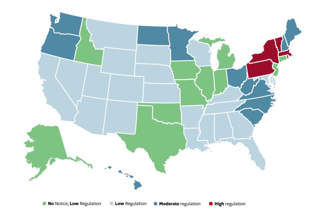 Hslda state map homeschool laws legal